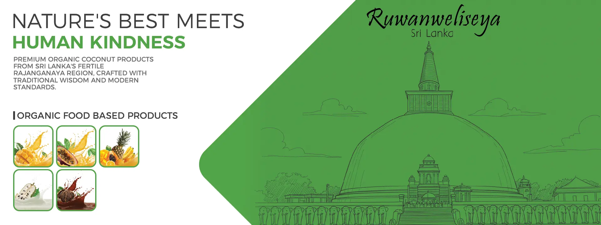 Organic Food Based Products - Ruwanwelisaya Sri Lanka